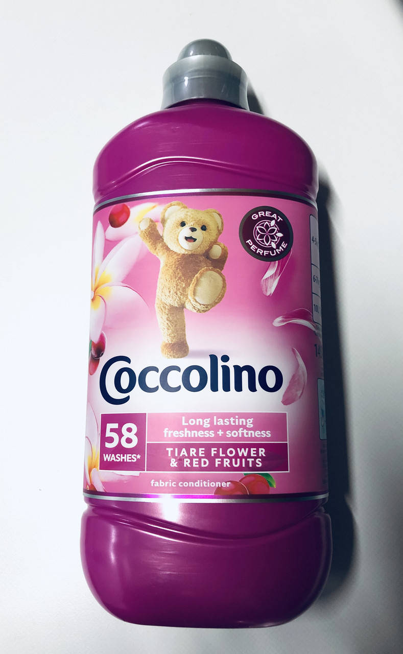 

Ополаскиватель для белья Coccolino Цветок Тиары и Вишня, 1450 мл