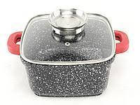 

Казан-Кастрюля квадратная мраморное покрытие 20x20 А-Плюс 1472