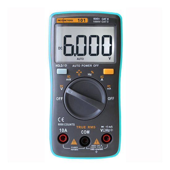 

Мультиметр цифровой Richmeters RM101
