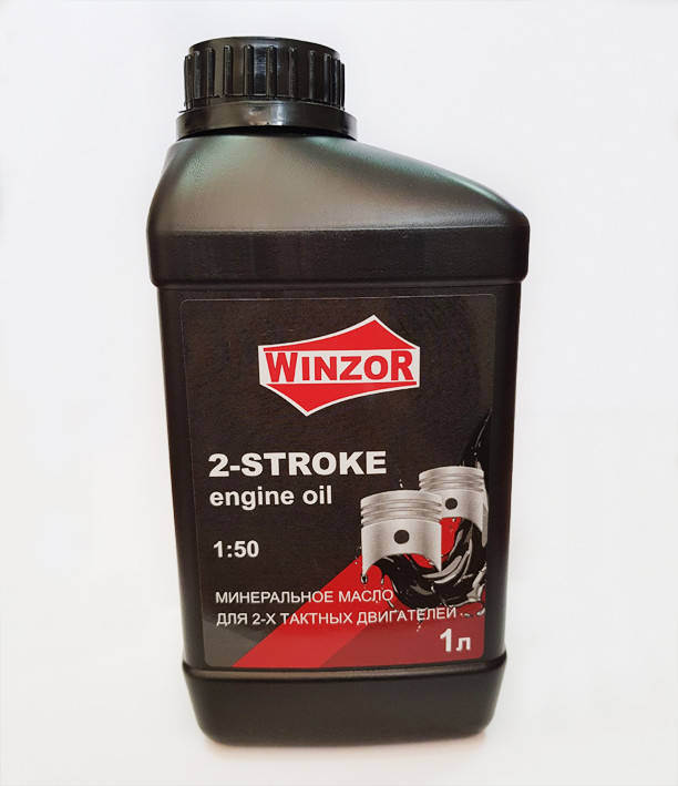 

Масло минеральное для 2-х тактных двигателей Winzor, 2TM-1L