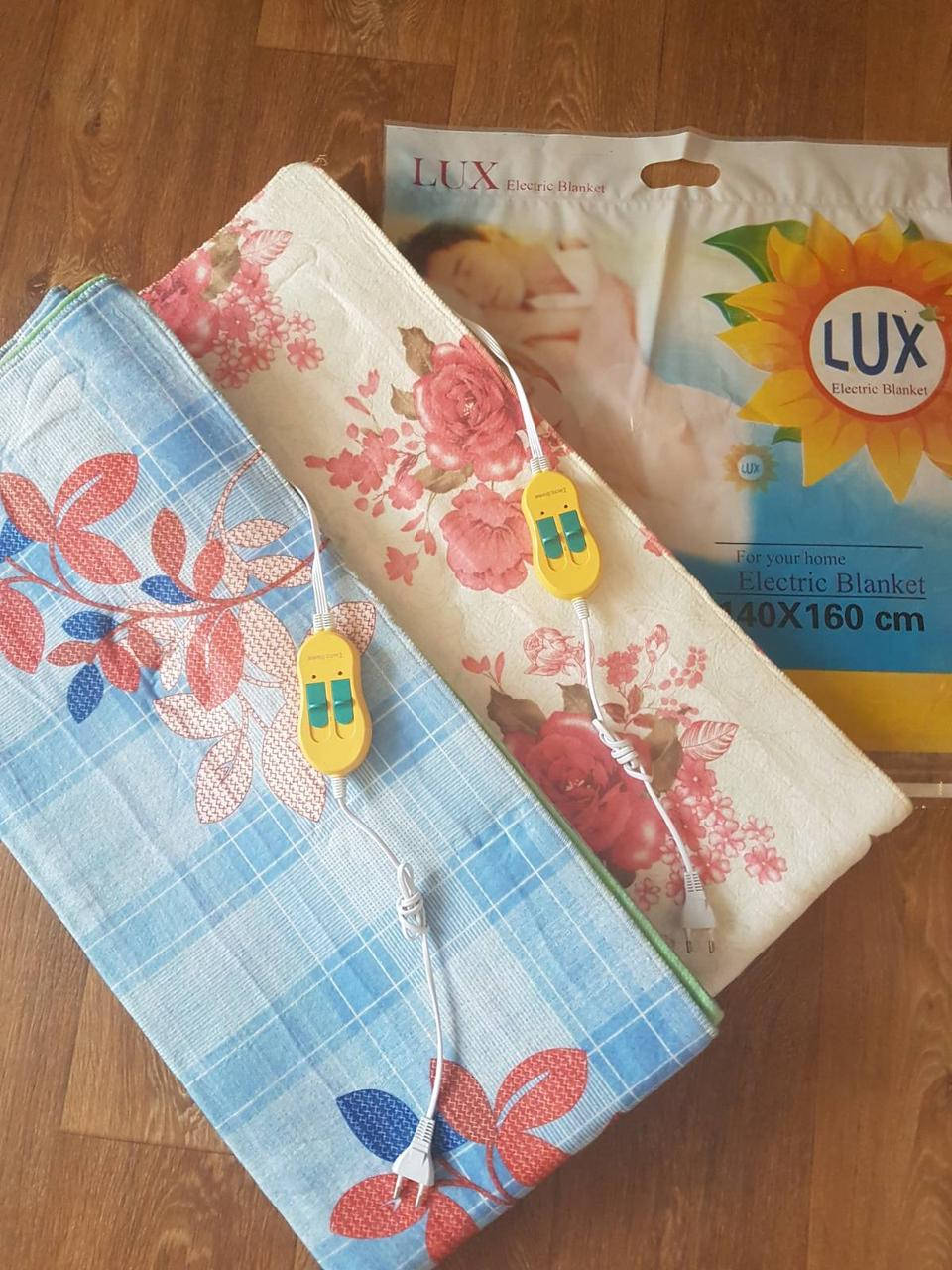 

Электропростынь LUX (Турция) 145х160 байка двухзонная, ОРИГИНАЛ!!!