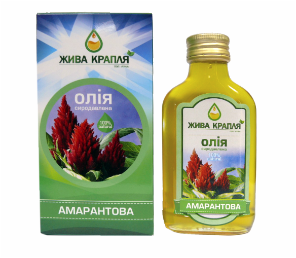 

Амарантовое масло сыродавленное
