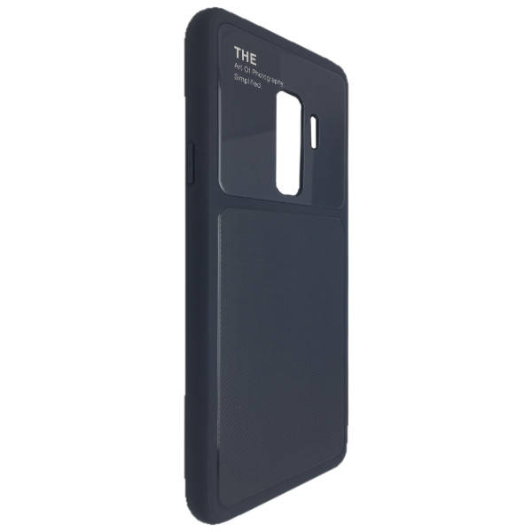

Чехол-накладка DK-Case силикон стекло Totu Arte для Samsung S9 (dark blue), Синий