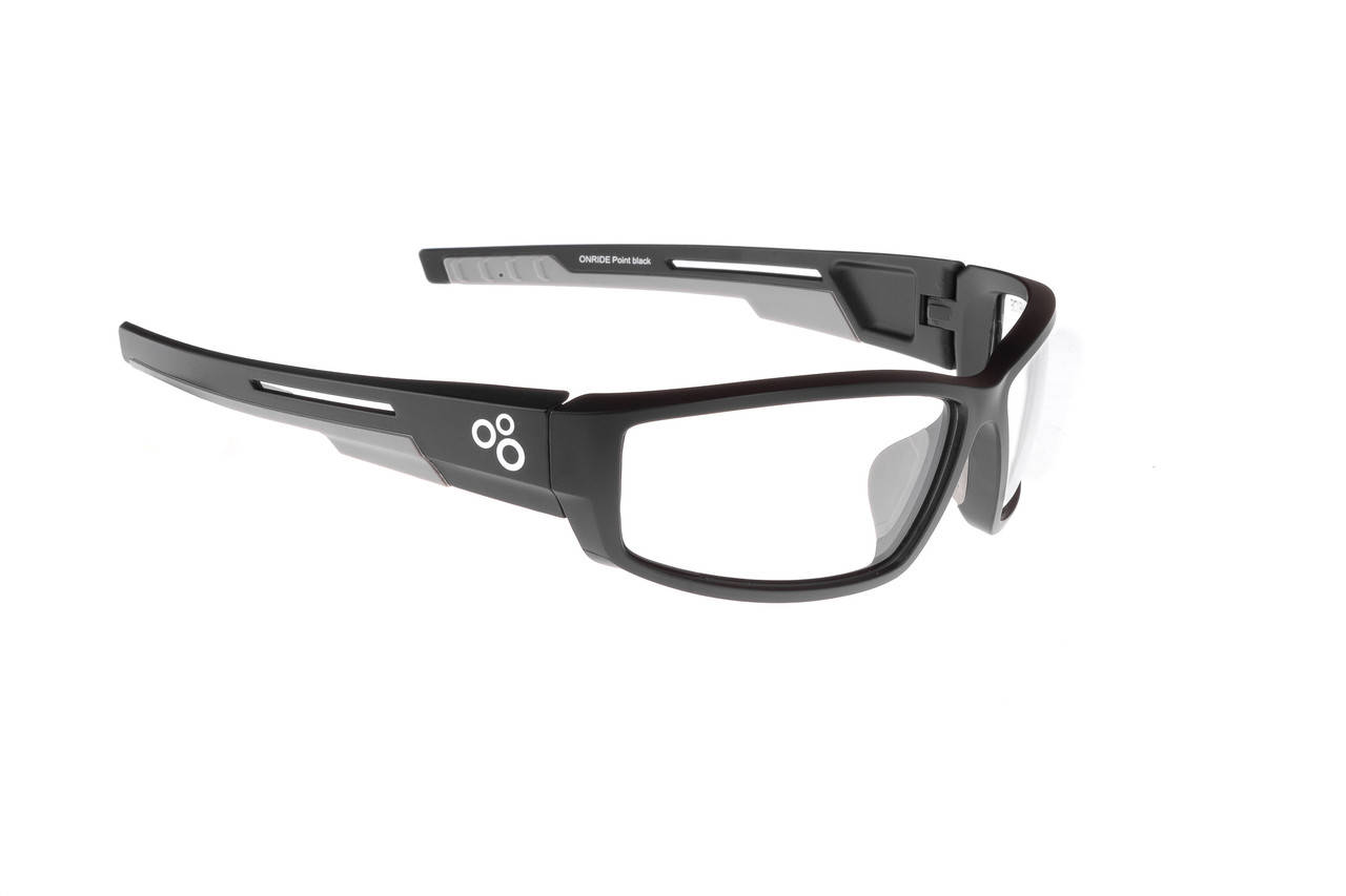

Окуляри ONRIDE Point матовий чорний/сірий з лінзами Clear (Cat.0)