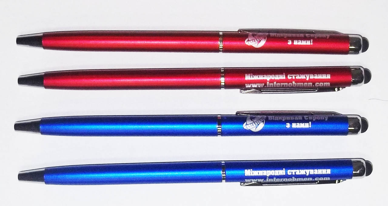 

Ручки с стилусом под нанесение логотипа