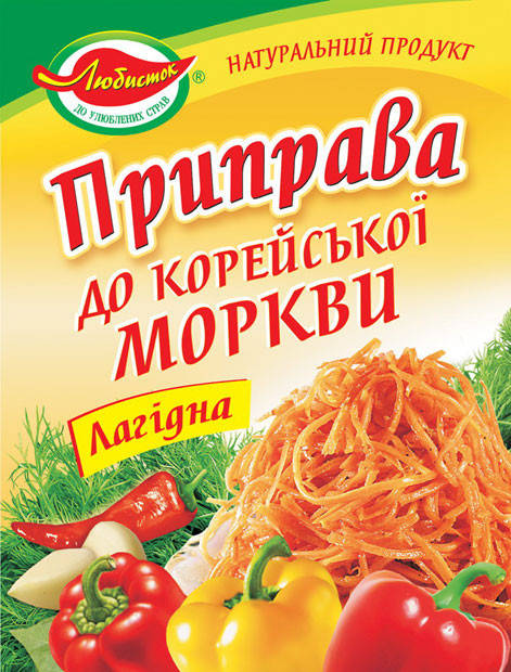

Приправа к корейской моркови нежная