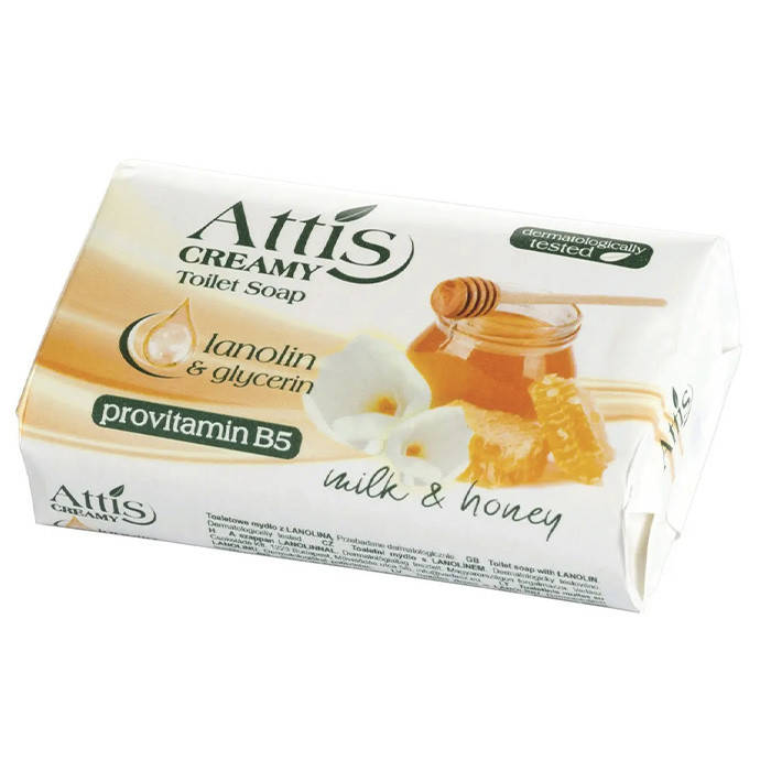 

Мыло твердое Attis Мед 100 г