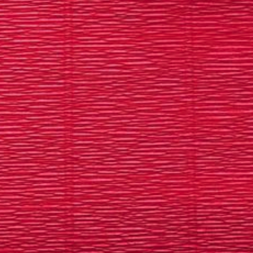 

Гофрированная бумага темно-красная (#586 Carmino Red) плотная качественная бумага креп Италия 180г 2,5м