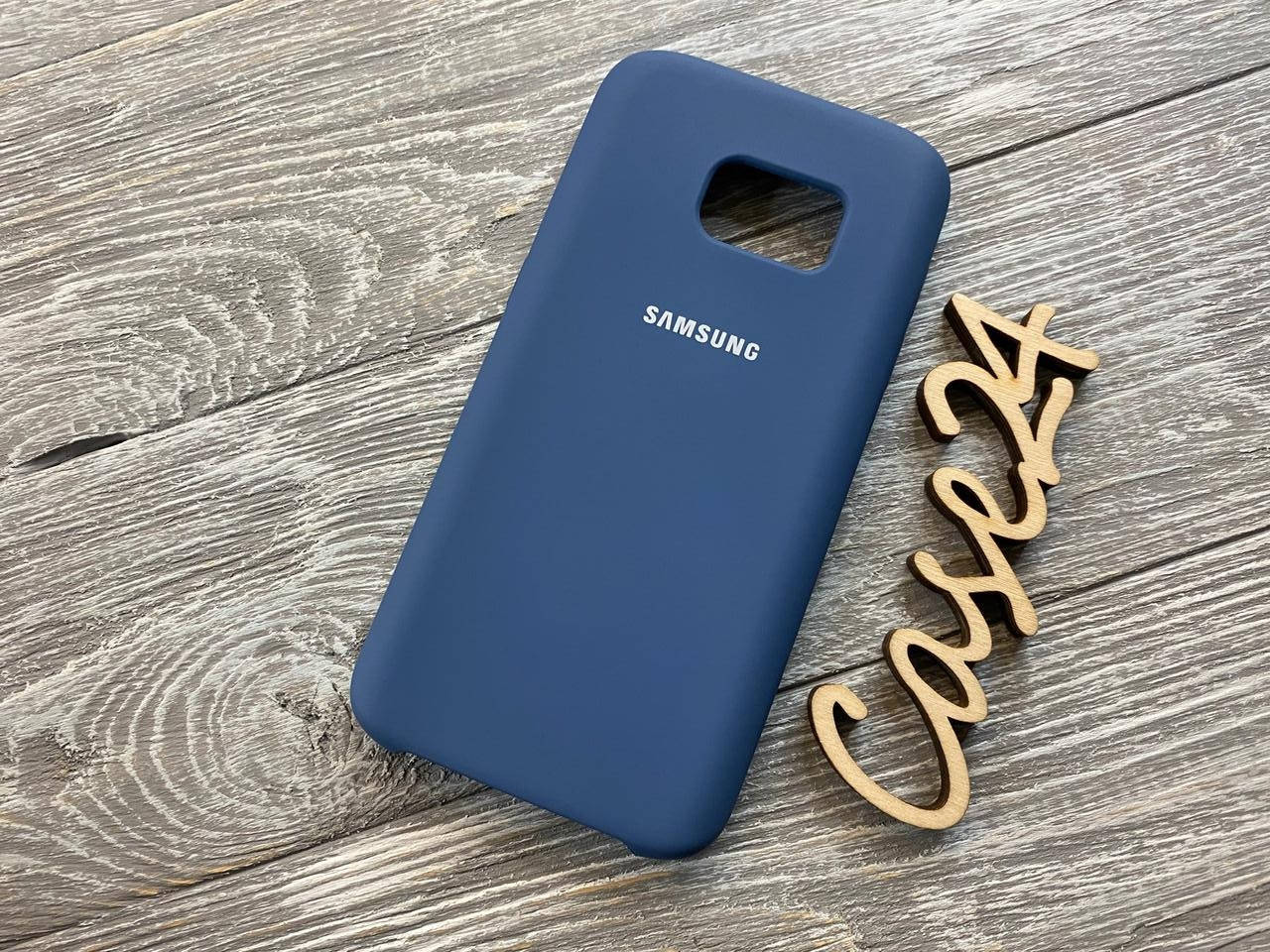 

Чехол Soft touch для Samsung Galaxy S7 (8 цветов) синий