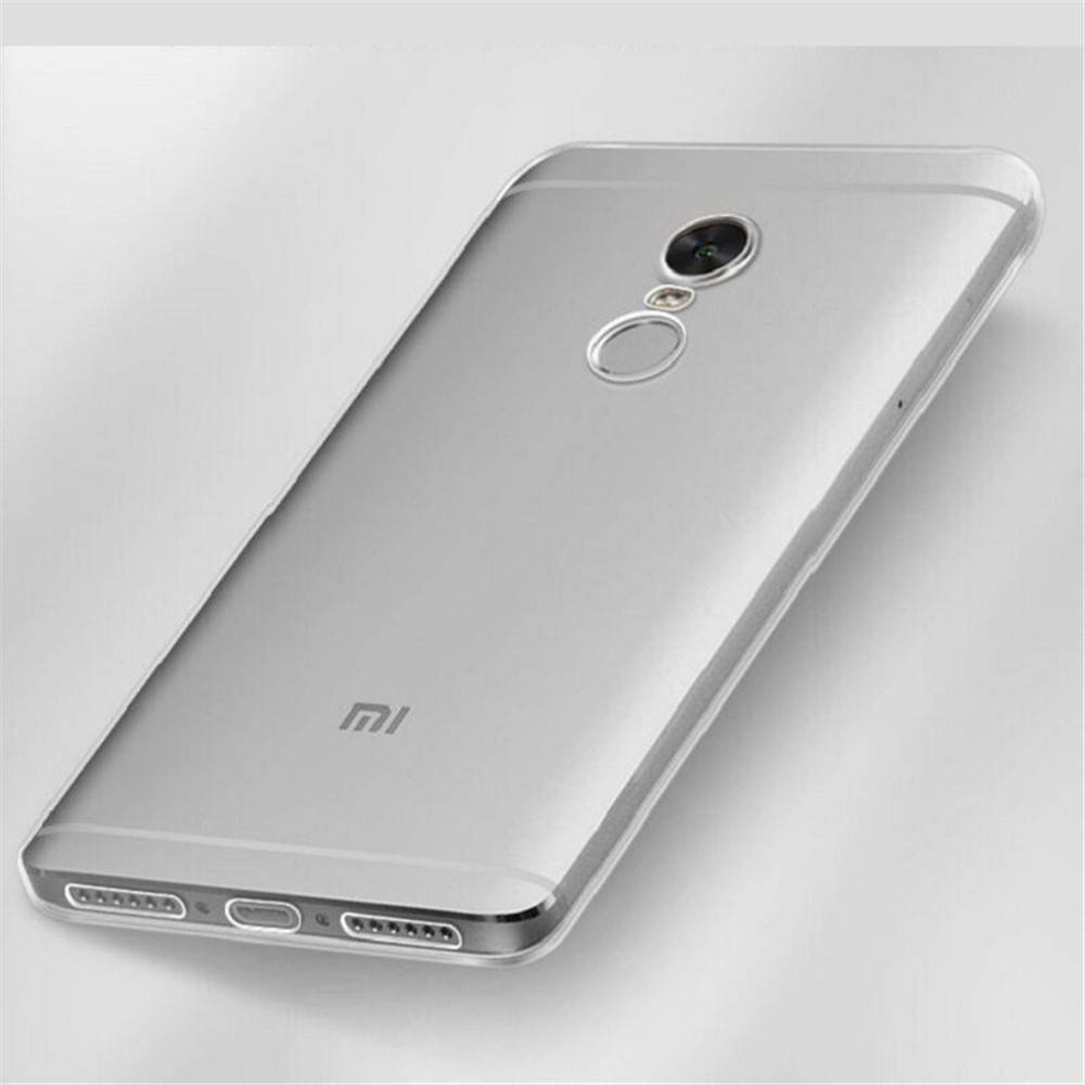 

Силиконовый чехол для Xiaomi Redmi Note 4X, Прозрачный
