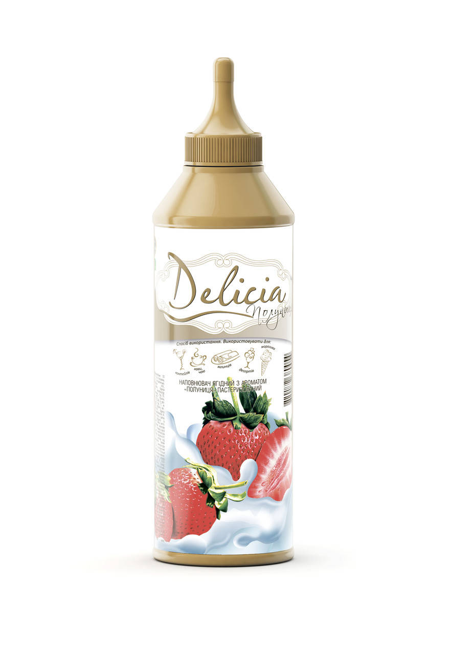 

Топпинг Клубника Delicia 600 г