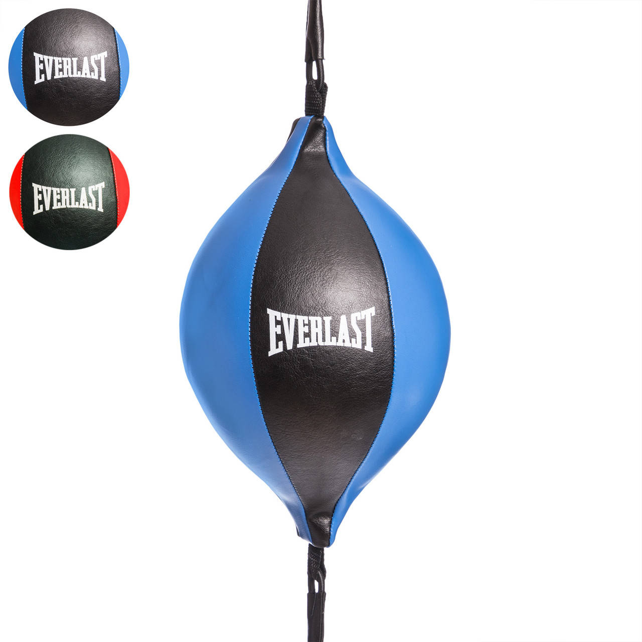 

Груша пневматическая на растяжках Everlast 2281: PU, 2 цвета (круглая), Черный
