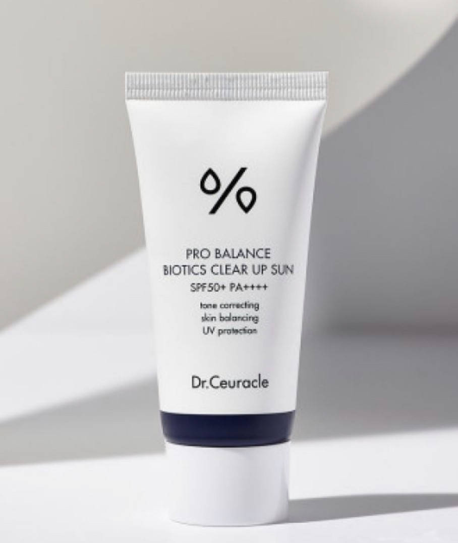 

Солнцезащитный осветляющий крем с пробиотиками Dr. Ceuracle Pro Balance Bio 50 мл