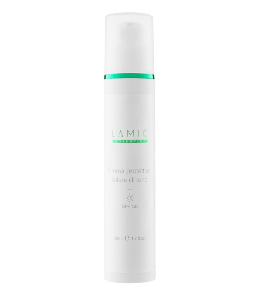 

Солнцезащитный тональный крем SPF50 "Lamic Crema Protettivo Solare di Tone", 50 мл