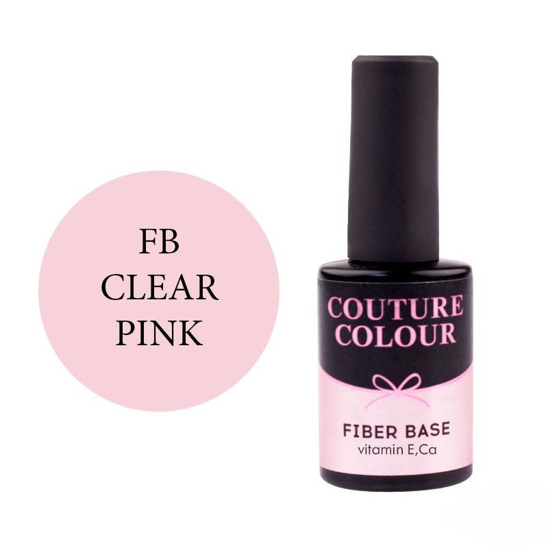 

Основа для гель-лака Couture Colour Revital Fiber Base Clear Pink 9 мл (11653Gu)