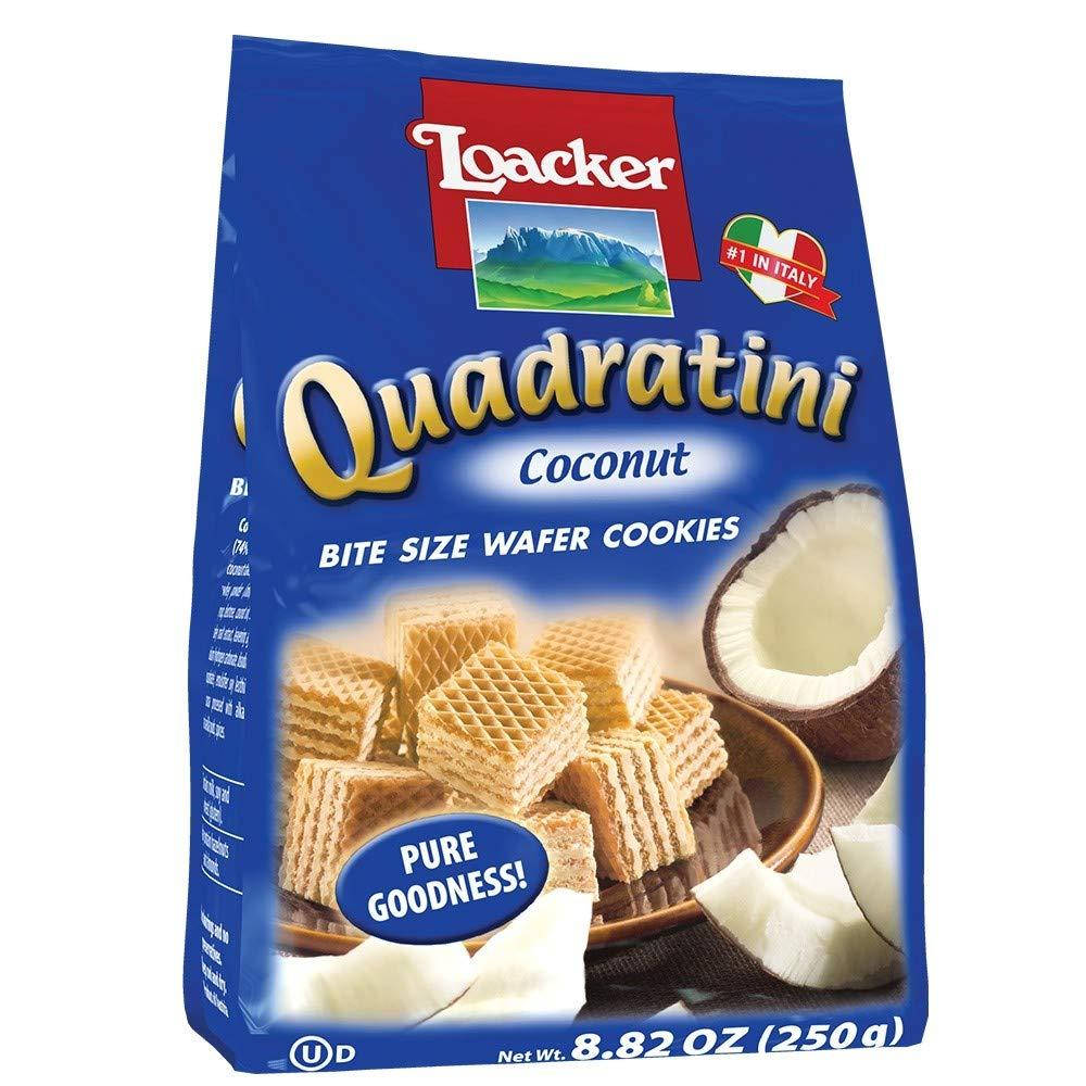 

Вафли Loacker Quadratini Coconut 250 g