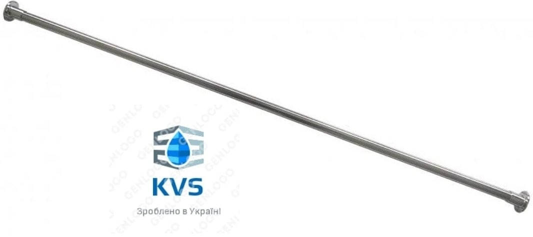 

Карниз раздвижной 130см.+4 см.для ванной комнаты