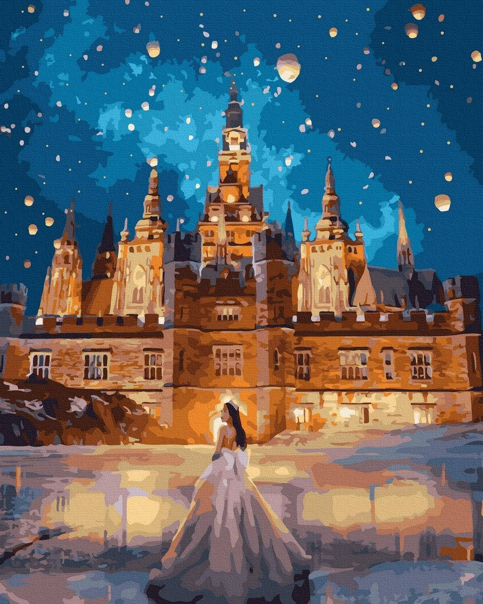 

Картина по номерах "Сказочный дворец" GX43354