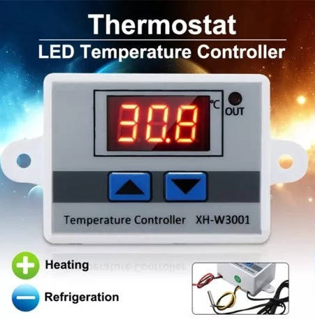 

Терморегулятор цифр. XH-W3001 220В с выносным датч.-95см (-50 +110)