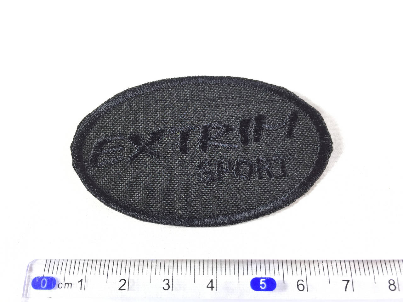

Нашивка Extrim sport цвет черный 66x40 мм
