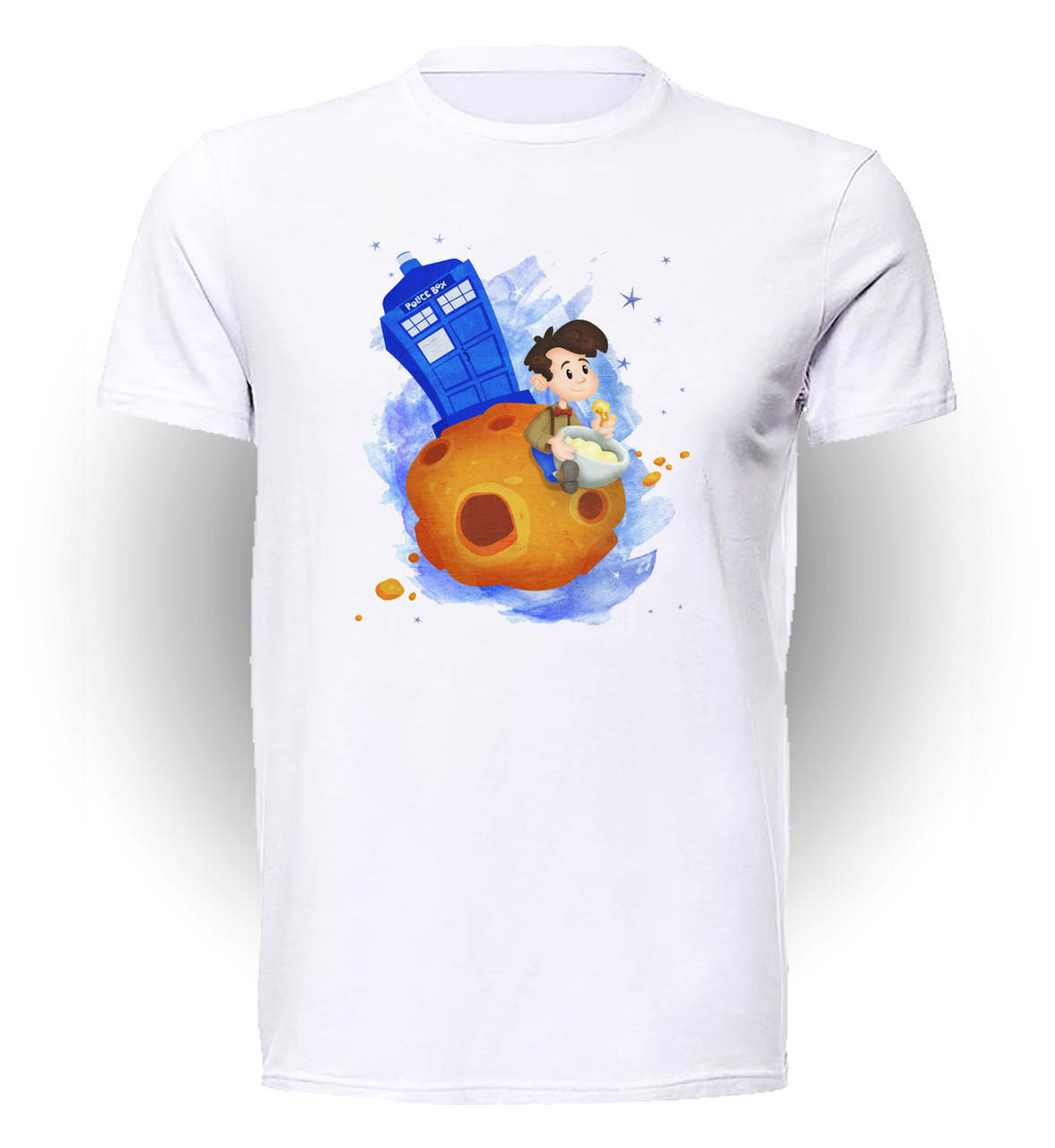 

Футболка Gee! Белая с рисунком Доктор Кто Doctor Who Little prince DW.001.21