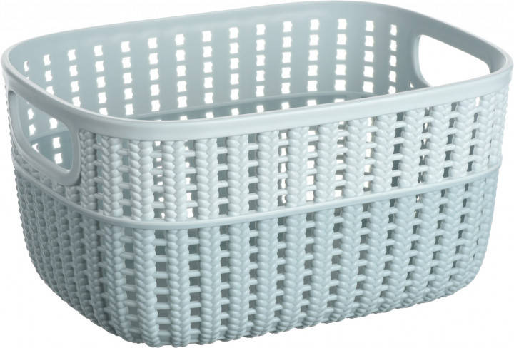 

Корзинка Gondol Двухцветная С ручками 6.8 л 28.6x21.5x15 см G-650