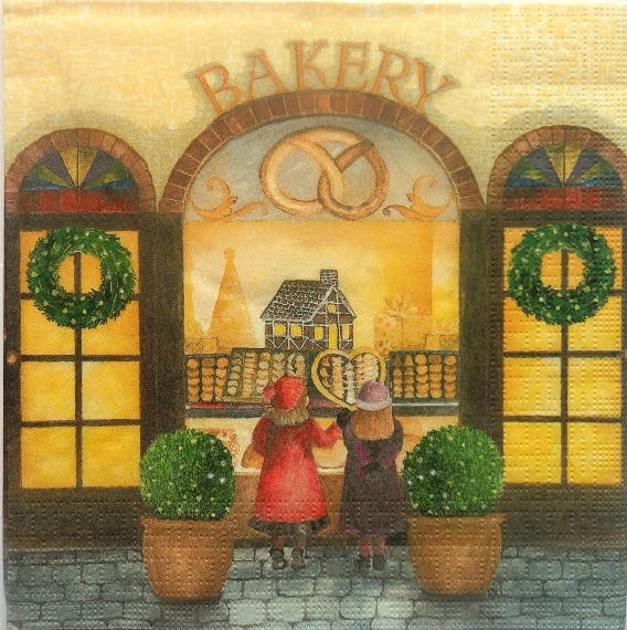 

Салфетка для декупажа 33х33см, НГГ-12