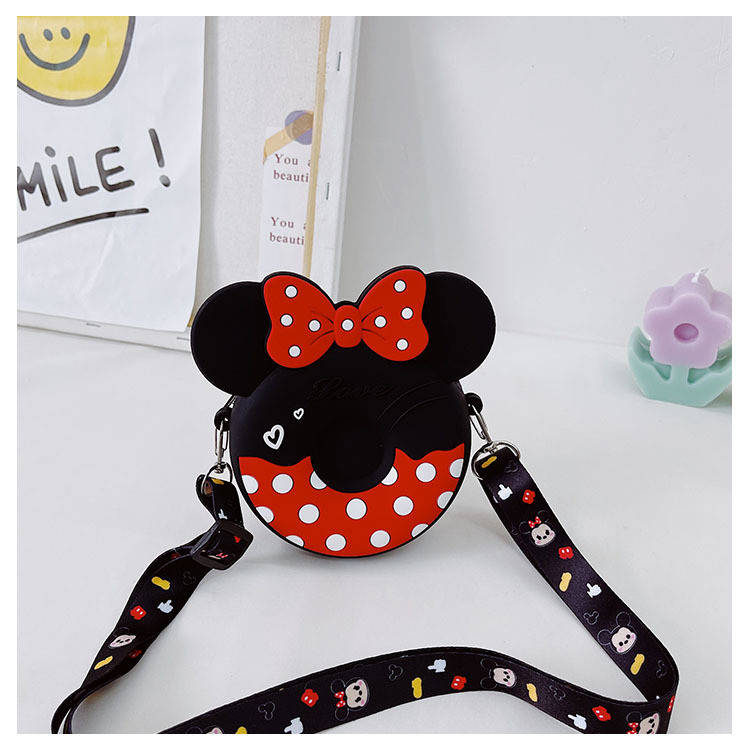 

Детская сумочка силикон Mickey Mouse. Детская силиконовая сумка на плечо 14*12*4