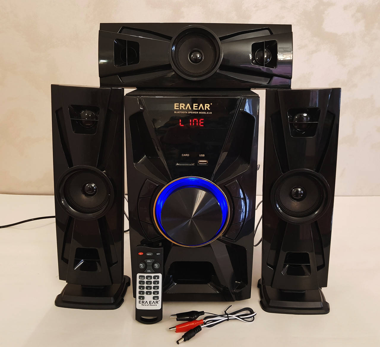 

Акустическая система комплект 3.1 Era Ear E-43 (USB/FM-радио/Bluetooth)