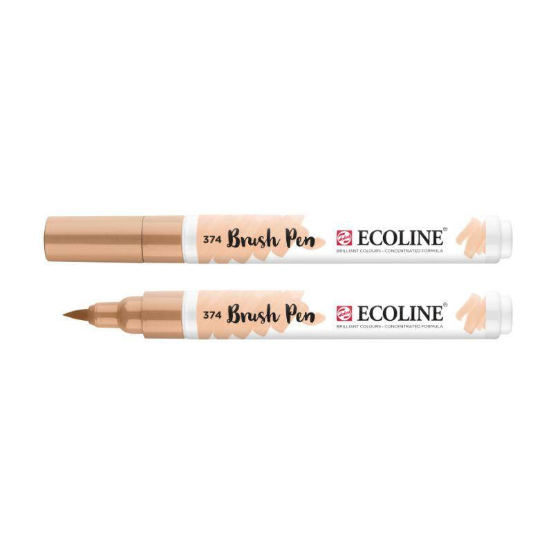 

Ручка-кисточка Ecoline Brushpen (374), Розово-бежевый, Royal Talens