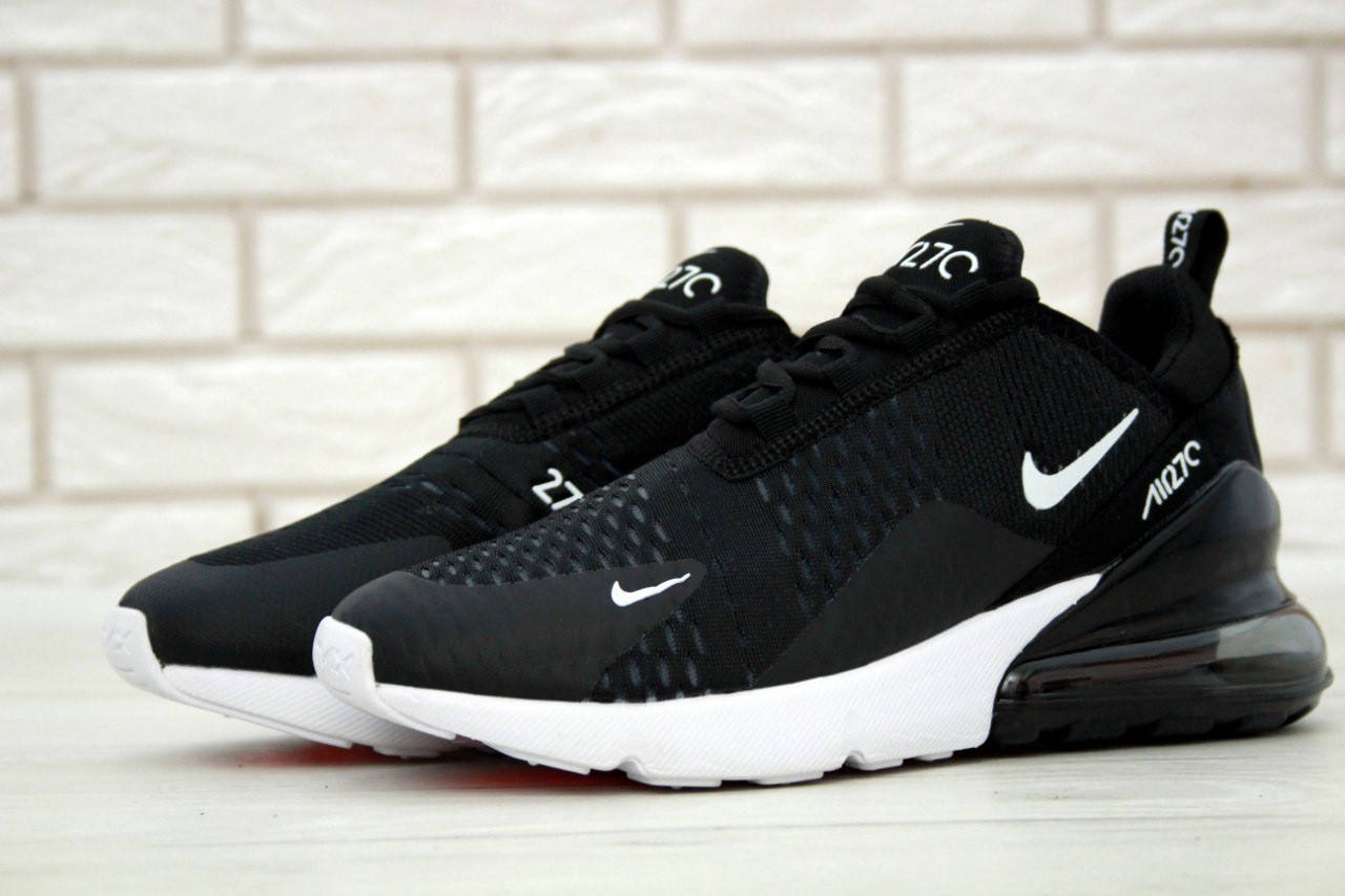 

Летние кроссовки Nike Air Max 270 Black-White (Черно-белый) 39