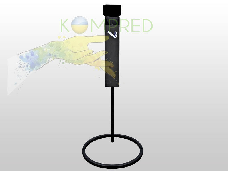 

Урна пепельница уличная на ножке