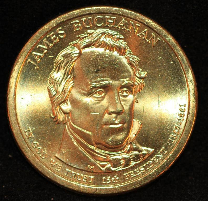 

Монета США 1 доллар 2010 г. Джеймс Бьюкенен -15