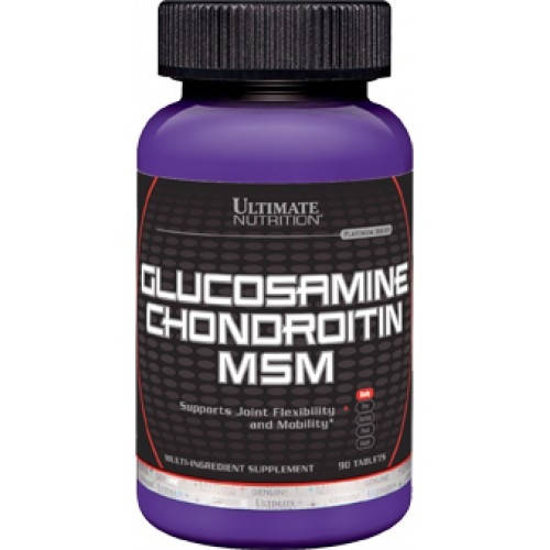 

Glucosamine Chondroitin MSM Ultimate Nutrition 90 таб