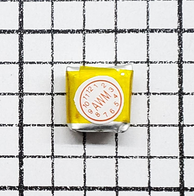 

Аккумулятор для беспроводных наушников Bluetooth [10x10x4mm] 3.7V 30mAh