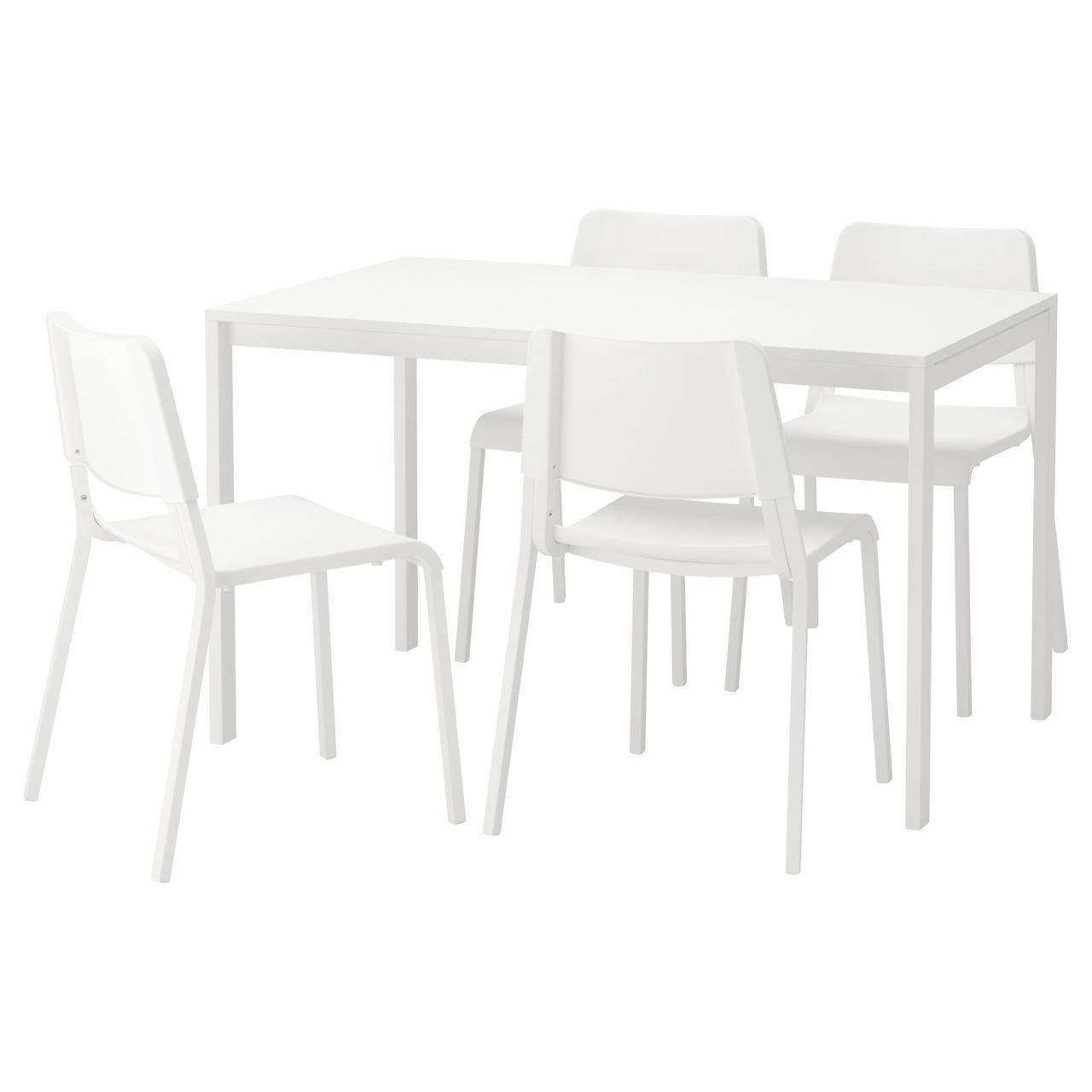 

IKEA MELLTORP / TEODORES (292.212.56) Стол и 4 стула