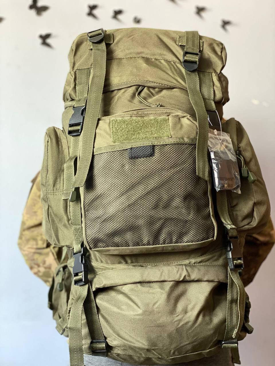 

Рюкзак Mil-Tec Ranger 80л haki олива Германия код 80005