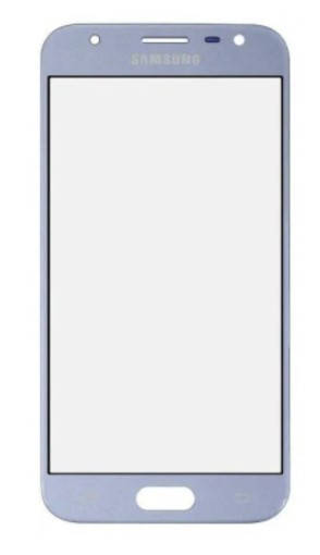 

Защитное стекло для Samsung J3 / J330 3D голубой