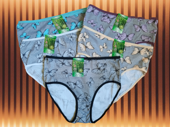 

Трусы плавк женские бамбук стрейч р.48-50. От 4 шт. по 25грн, Разные цвета