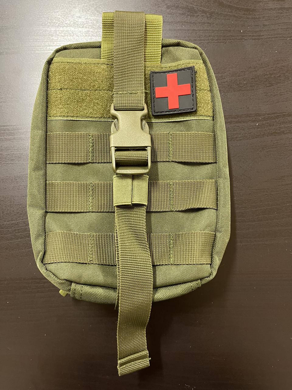 

Сумка для тактической аптечки IFAK 2L Olive, Оливковый