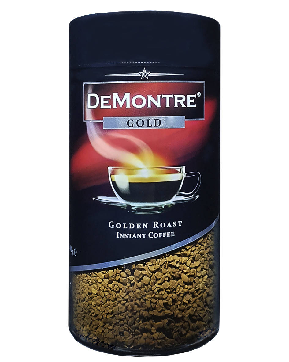

Кава розчинна DeMontre Gold 200 г в скляній банці (52191)