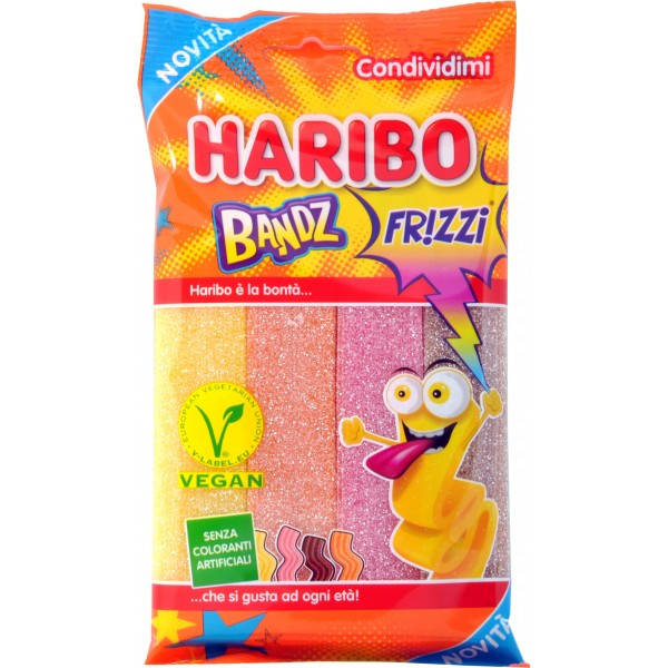 

Haribo Pasta Basta Sauer Bandz Italy 200g