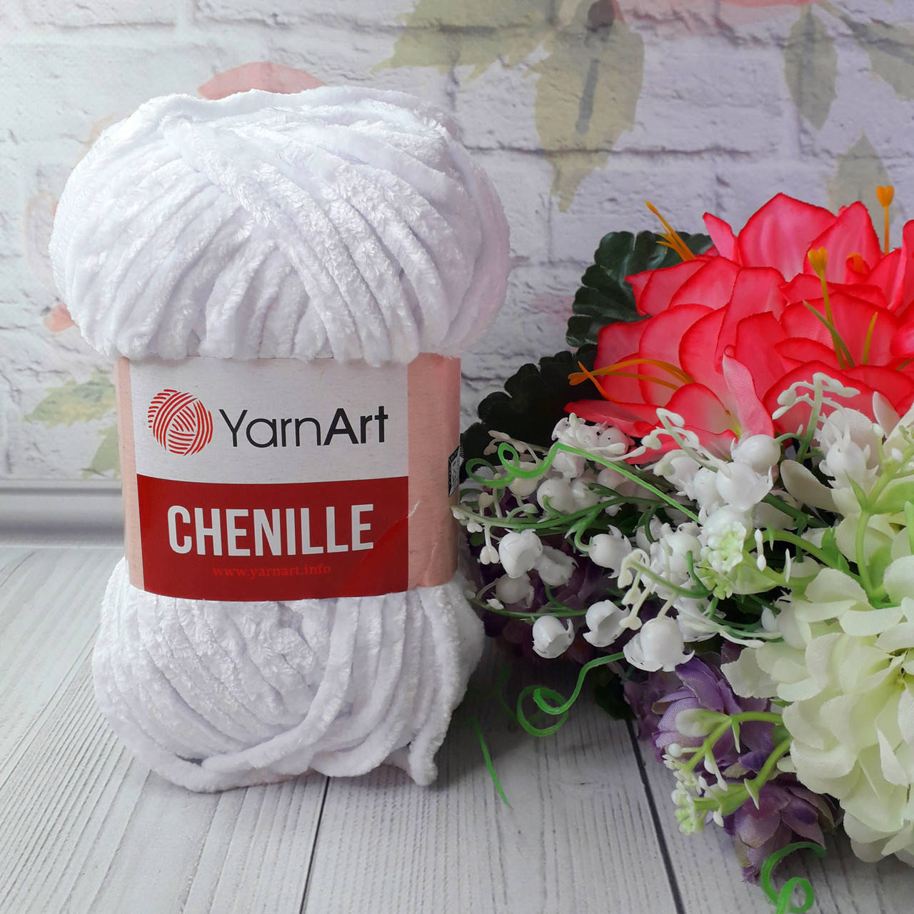 

Плюшева пряжа YarnArt CHENILLE (Ярнарт Шенилл)
