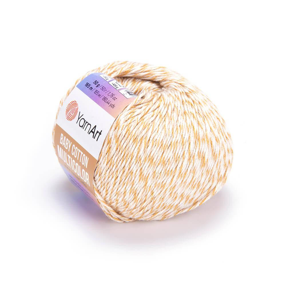 

YarnArt Baby Cotton Multicolor № 5203 (Ярн Арт Беби Коттон Мултиколор) (Пряжа коттон, нитки для вязания), Разные цвета