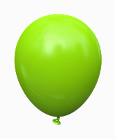 

Латексный шарик 12" (30 см) Kalisan пастель Lime Green салатовый