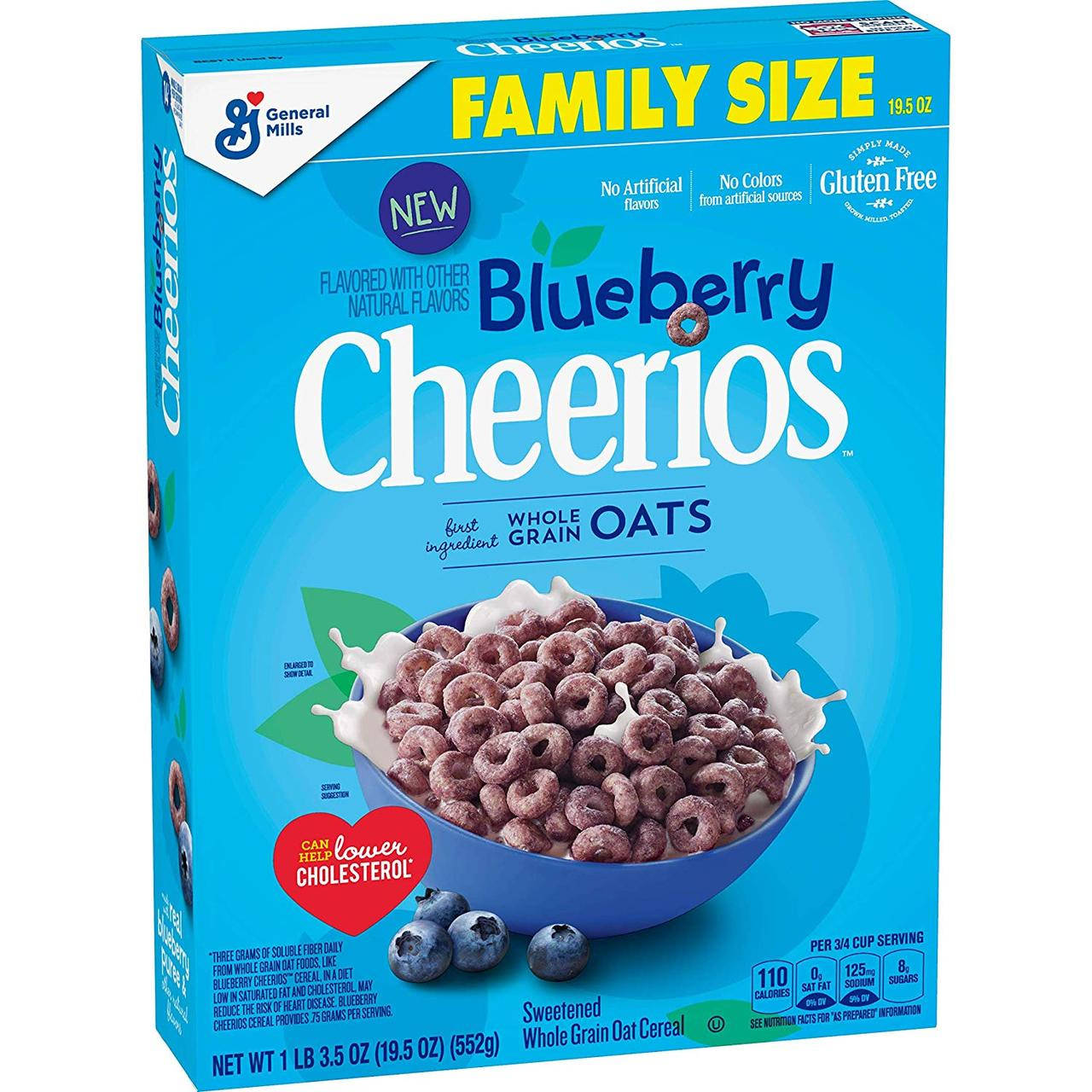 

Сухой завтрак Cheerios Blueberry 538g