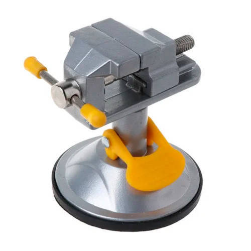 

Тиски настольные на присоске, поворотные 360град, компактные