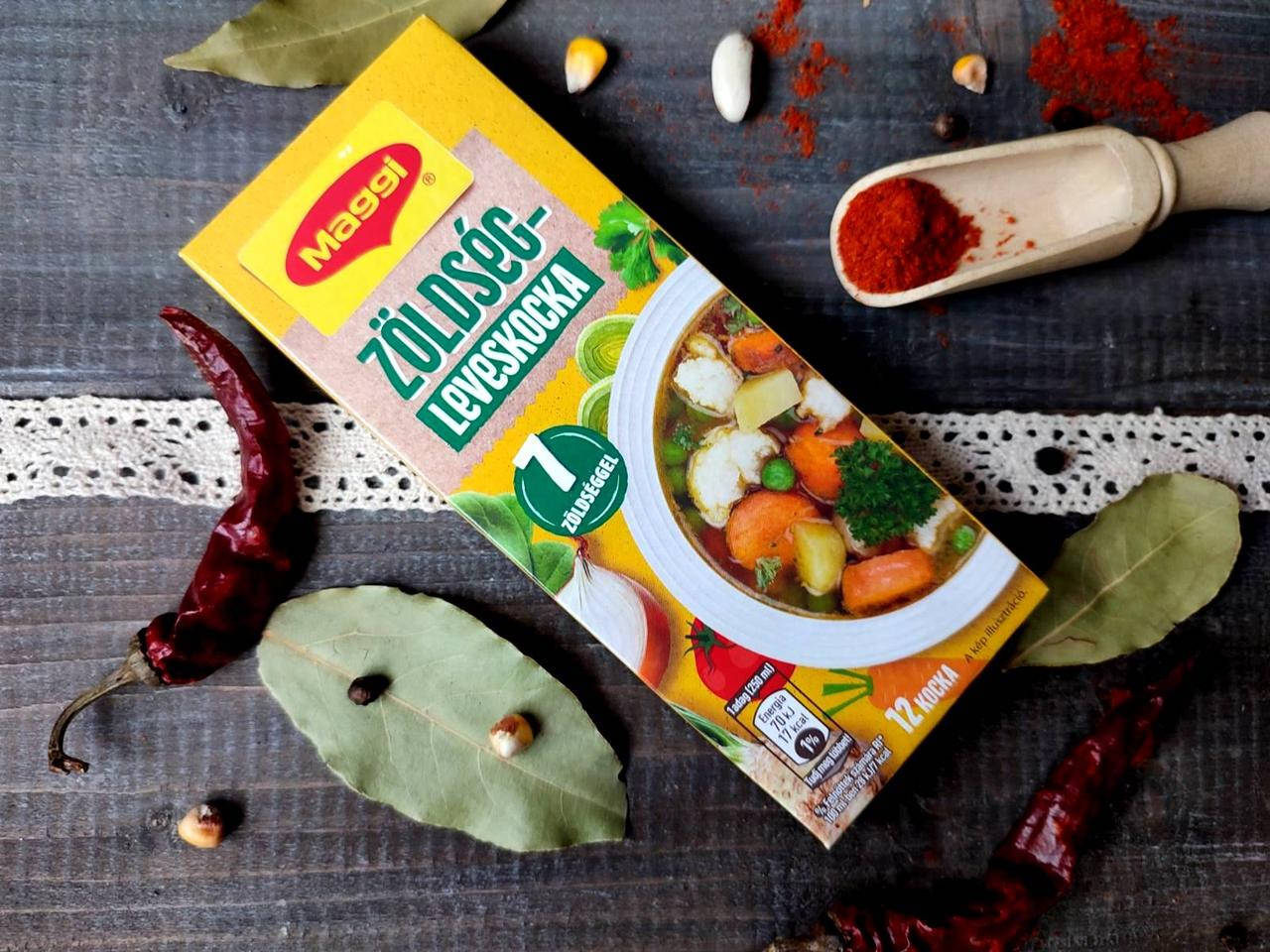 

Maggi, приправа к овощному бульйону, 10 кубиков, Венгрия