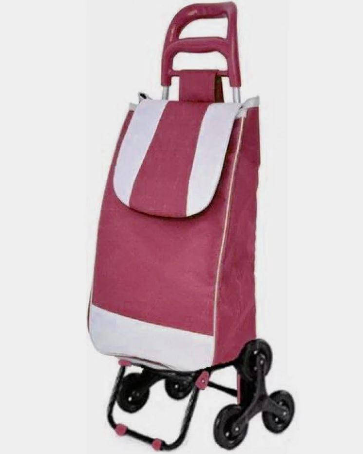 

Тачка сумка с тройным колесом кравчучка Stenson MH-2786 95 см, бордовая, Бордовый