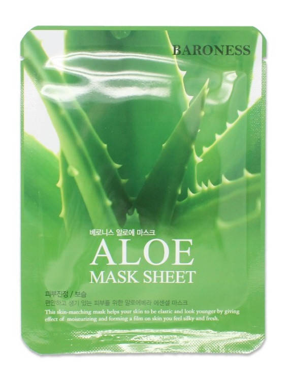 

Тканевая маска Baroness Airlaid Face Mask ALOE
